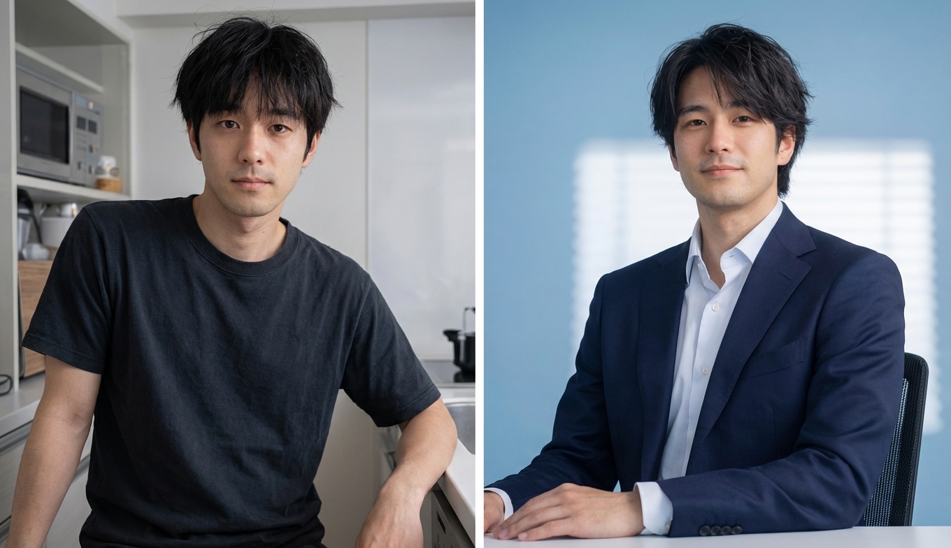 入力 / 仕上がりサンプル 4